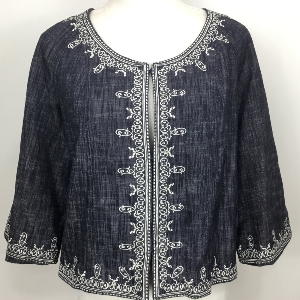 HP🛍 OSCAR by Oscar De La Renta Co. Jacket Size 4